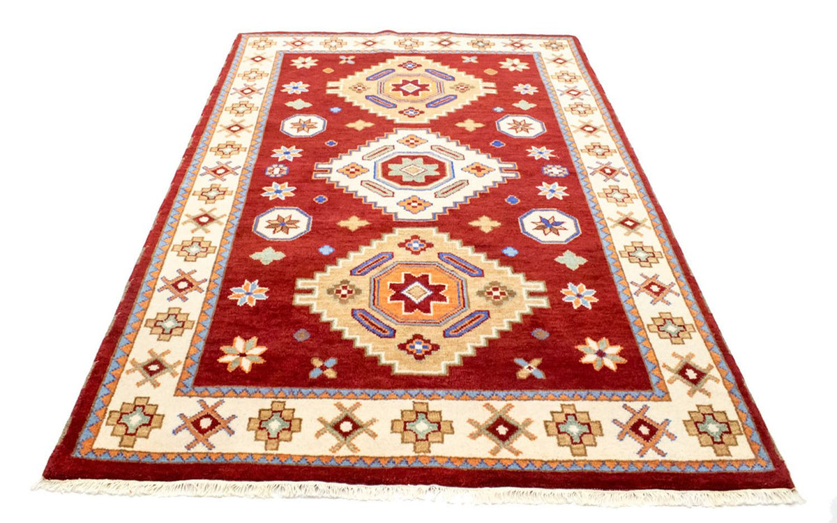 Alfombra oriental - 241 x 168 cm - rojo