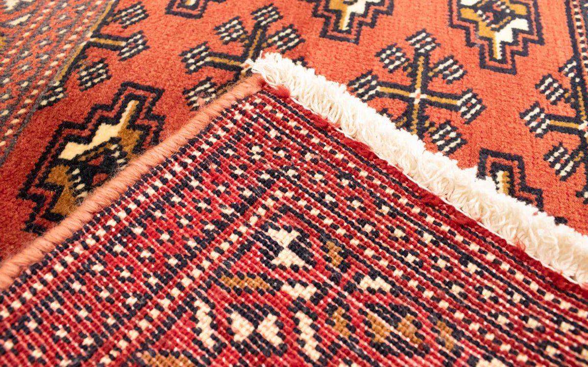 Alfombra de pasillo Alfombra Turkaman - 100 x 50 cm - rojo