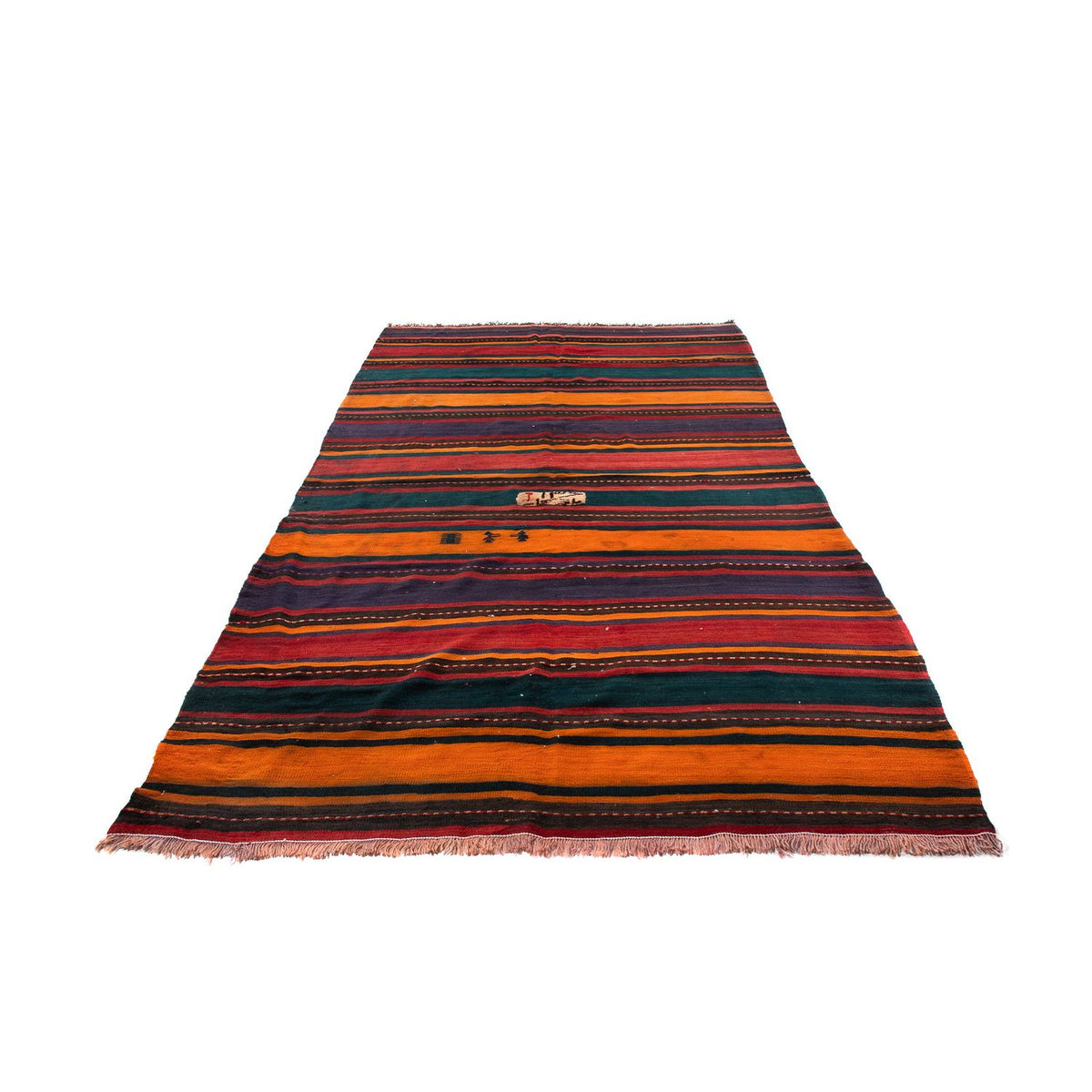 Alfombra Kelim - Antigua - 325 x 180 cm - multicolor