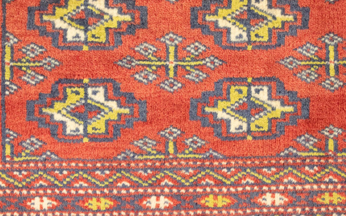 Alfombra de pasillo Alfombra Turkaman - 100 x 50 cm - rojo