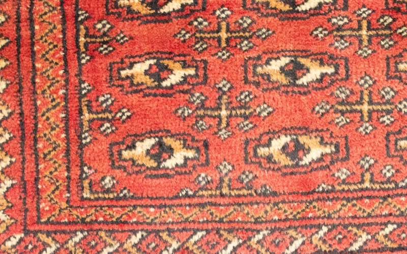 Alfombra de pasillo Alfombra Turkaman - 100 x 50 cm - rojo