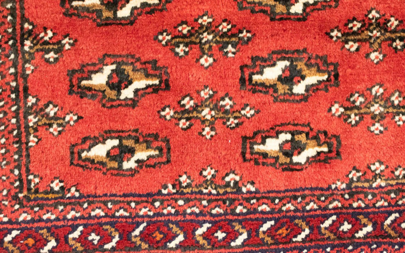 Alfombra de pasillo Alfombra Turkaman - 100 x 50 cm - rojo