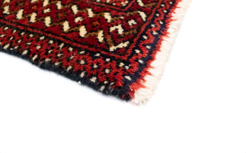 Alfombra de pasillo Alfombra Turkaman - 100 x 50 cm - rojo