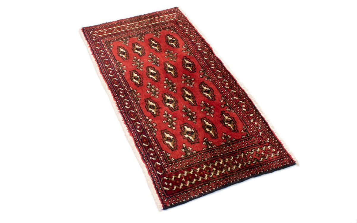 Alfombra de pasillo Alfombra Turkaman - 100 x 50 cm - rojo