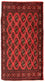 Alfombra de pasillo Alfombra Turkaman - 100 x 50 cm - rojo