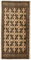 Alfombra de pasillo Alfombra Turkaman - 100 x 50 cm - beige