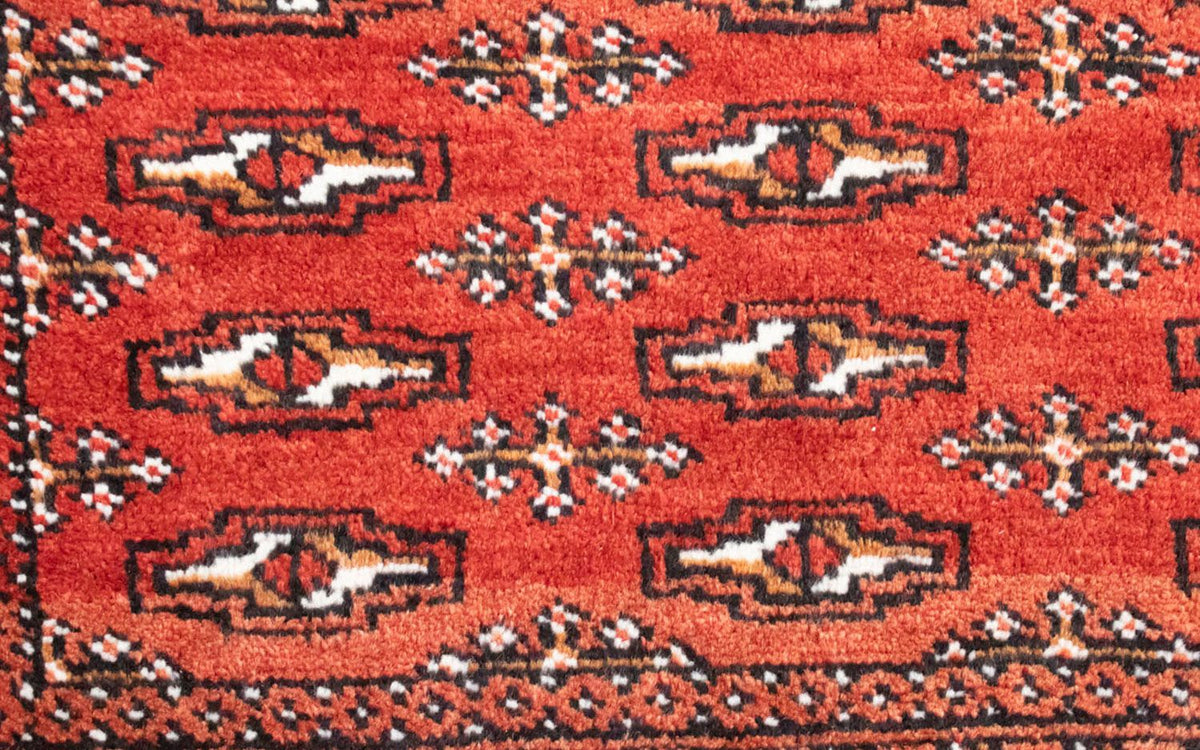 Alfombra de pasillo Alfombra Turkaman - 100 x 50 cm - rojo