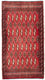 Alfombra de pasillo Alfombra Turkaman - 100 x 50 cm - rojo