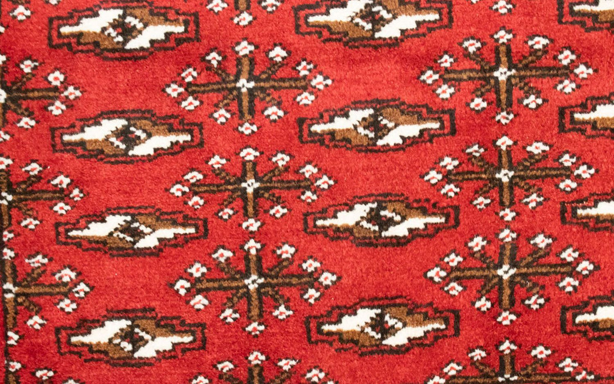 Alfombra de pasillo Alfombra Turkaman - 100 x 50 cm - rojo