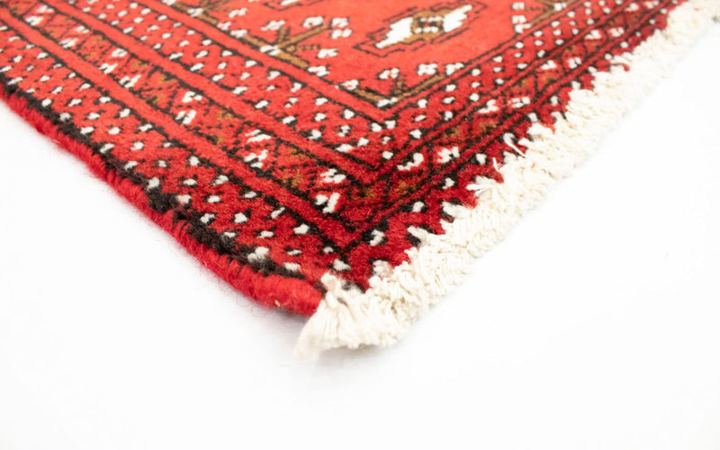 Alfombra de pasillo Alfombra Turkaman - 100 x 50 cm - rojo