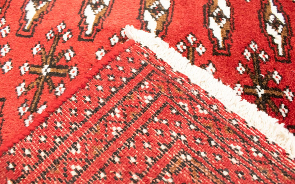 Alfombra de pasillo Alfombra Turkaman - 100 x 50 cm - rojo
