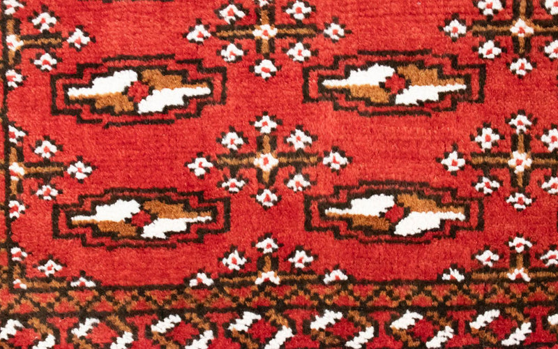 Alfombra de pasillo Alfombra Turkaman - 100 x 50 cm - rojo