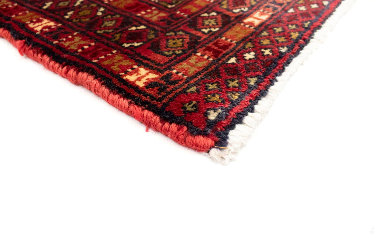 Alfombra de pasillo Alfombra Turkaman - 100 x 50 cm - rojo