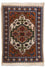 Alfombra persa - Nómada - 55 x 39 cm - marrón claro