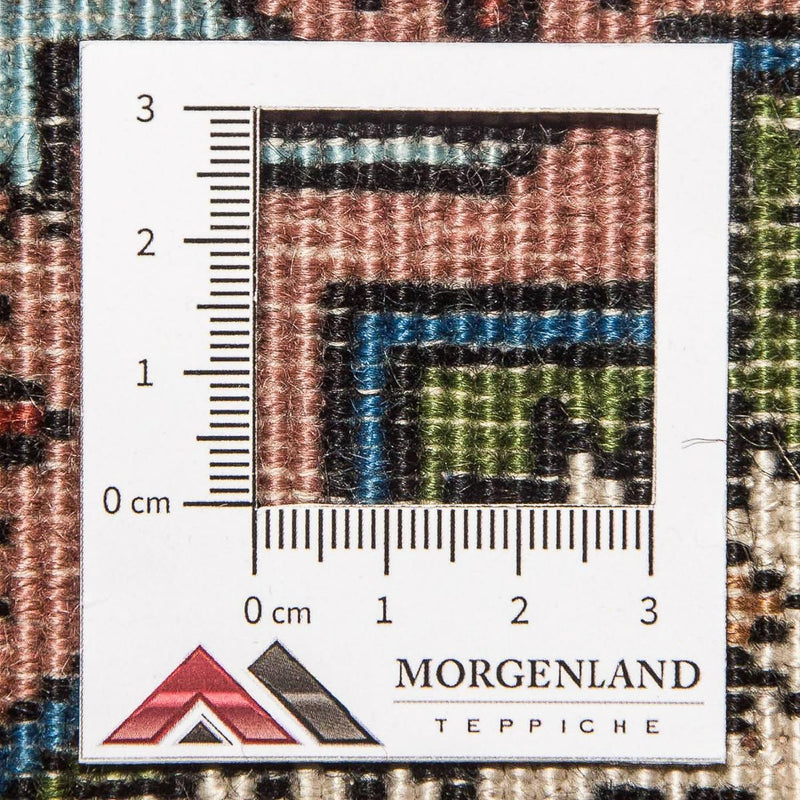 Alfombra persa - Nómada - 55 x 39 cm - marrón claro