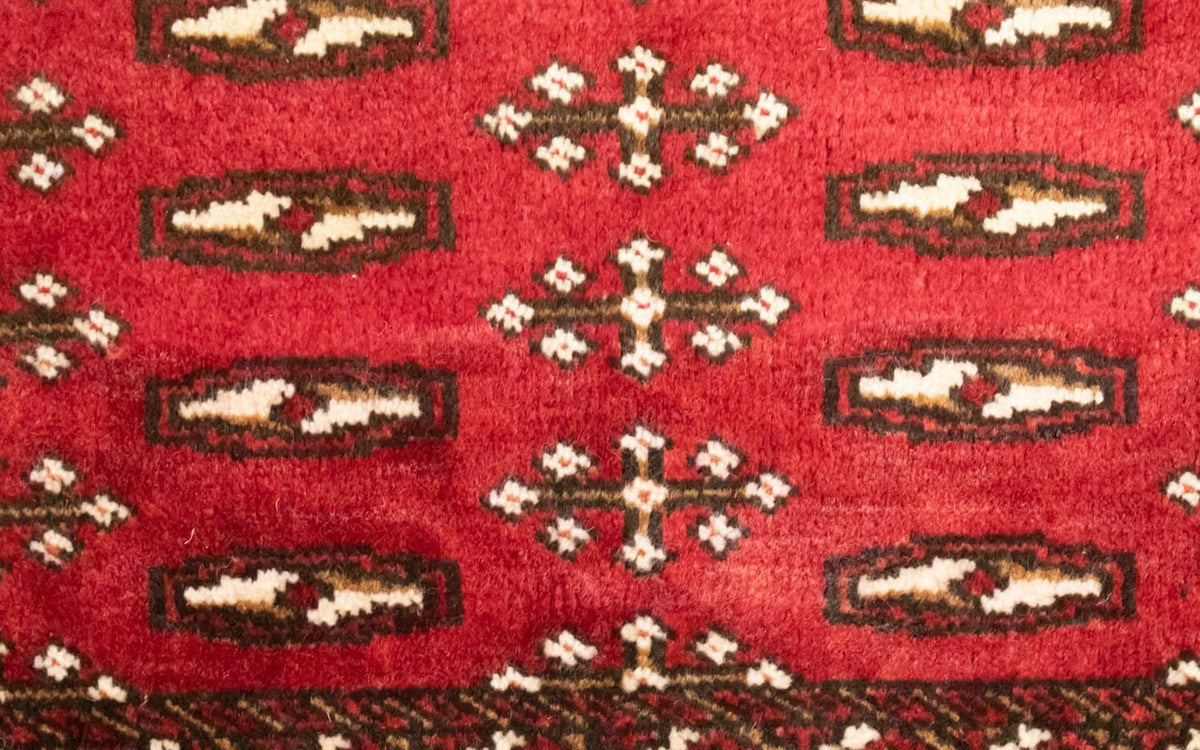 Alfombra de pasillo Alfombra Turkaman - 100 x 50 cm - rojo
