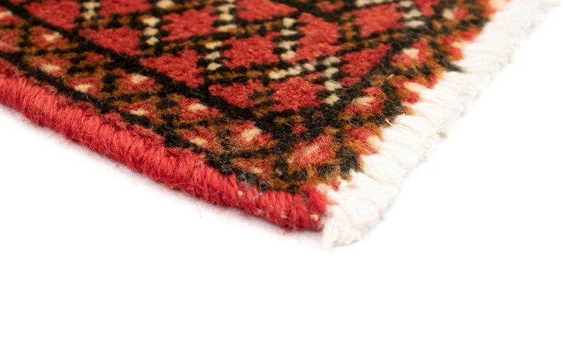 Alfombra de pasillo Alfombra Turkaman - 100 x 50 cm - rojo