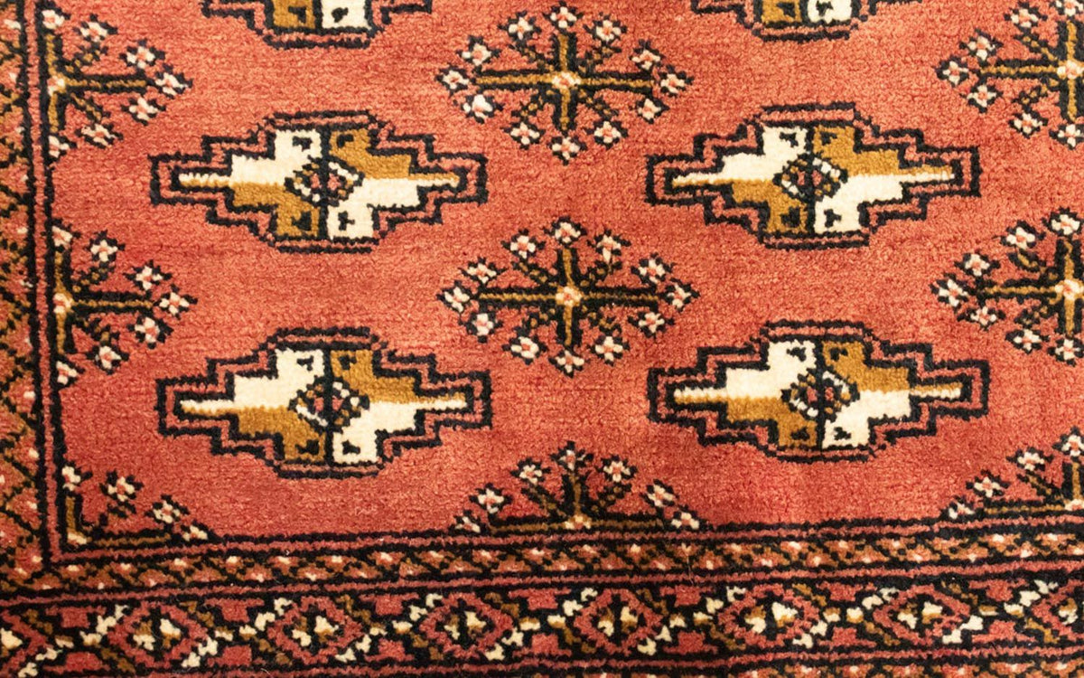 Alfombra Turkaman - 130 x 60 cm - óxido