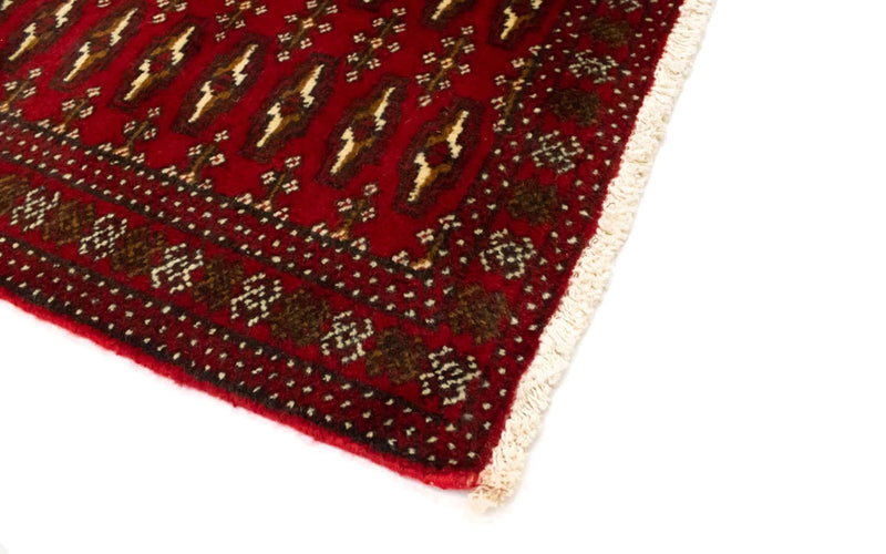 Alfombra Turkaman - 130 x 60 cm - rojo