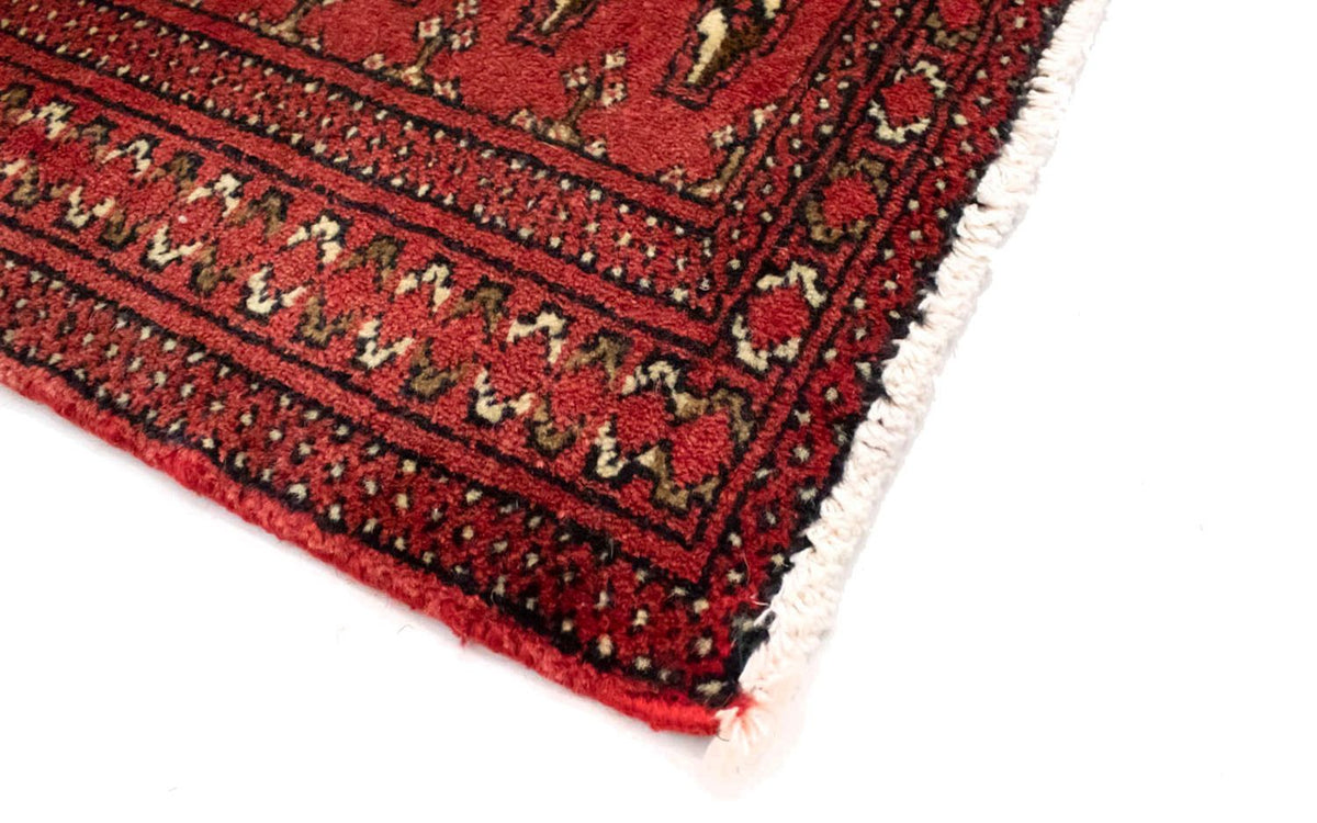 Alfombra Turkaman - 130 x 60 cm - rojo