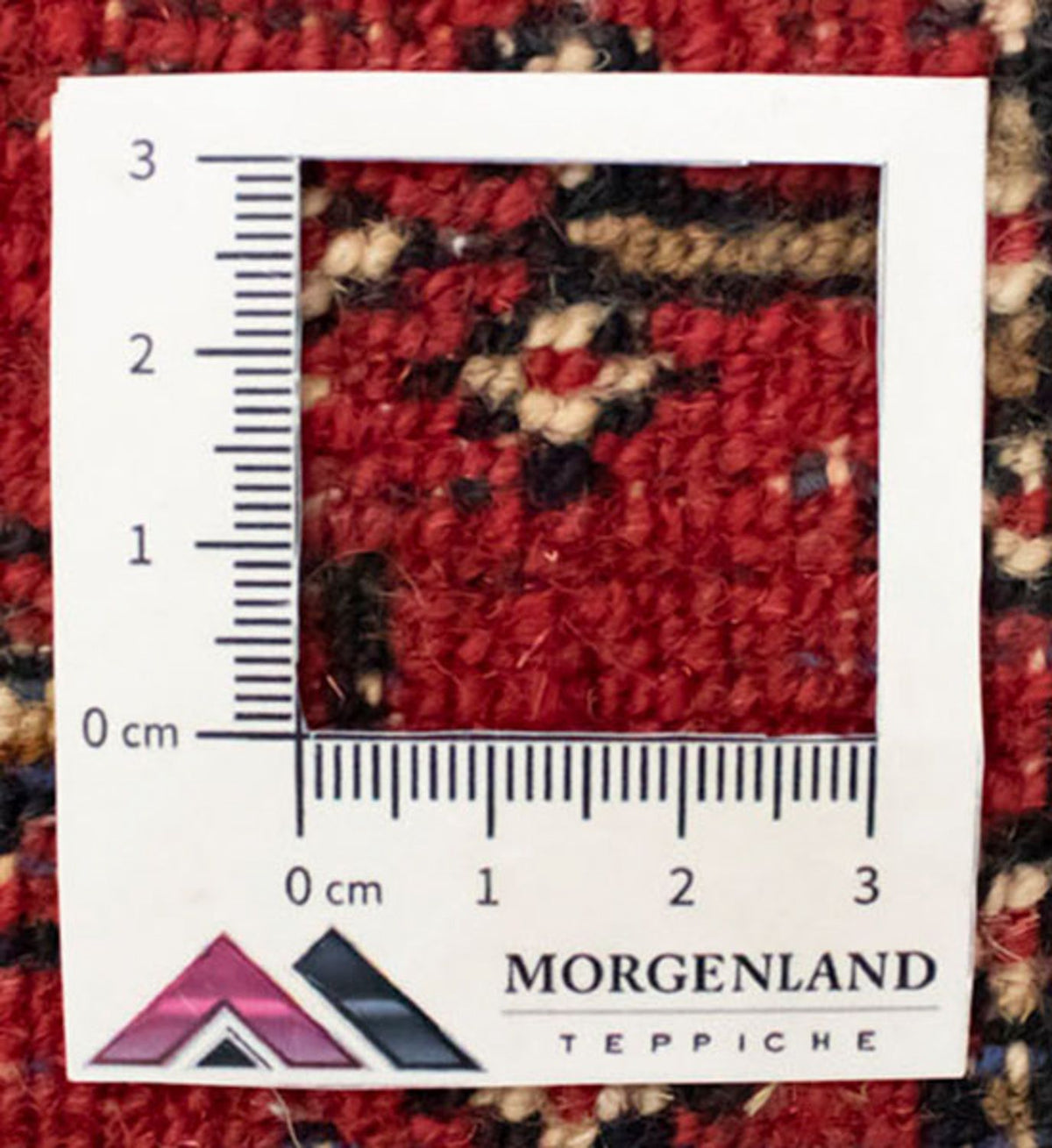 Alfombra Turkaman - 130 x 60 cm - rojo