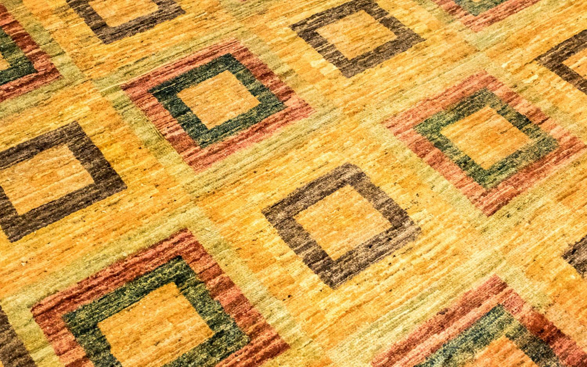 Alfombra Ziegler - Moderna - 281 x 203 cm - amarillo