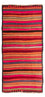 Alfombra de pasillo Alfombra Kelim - Antigua - 325 x 160 cm - multicolor