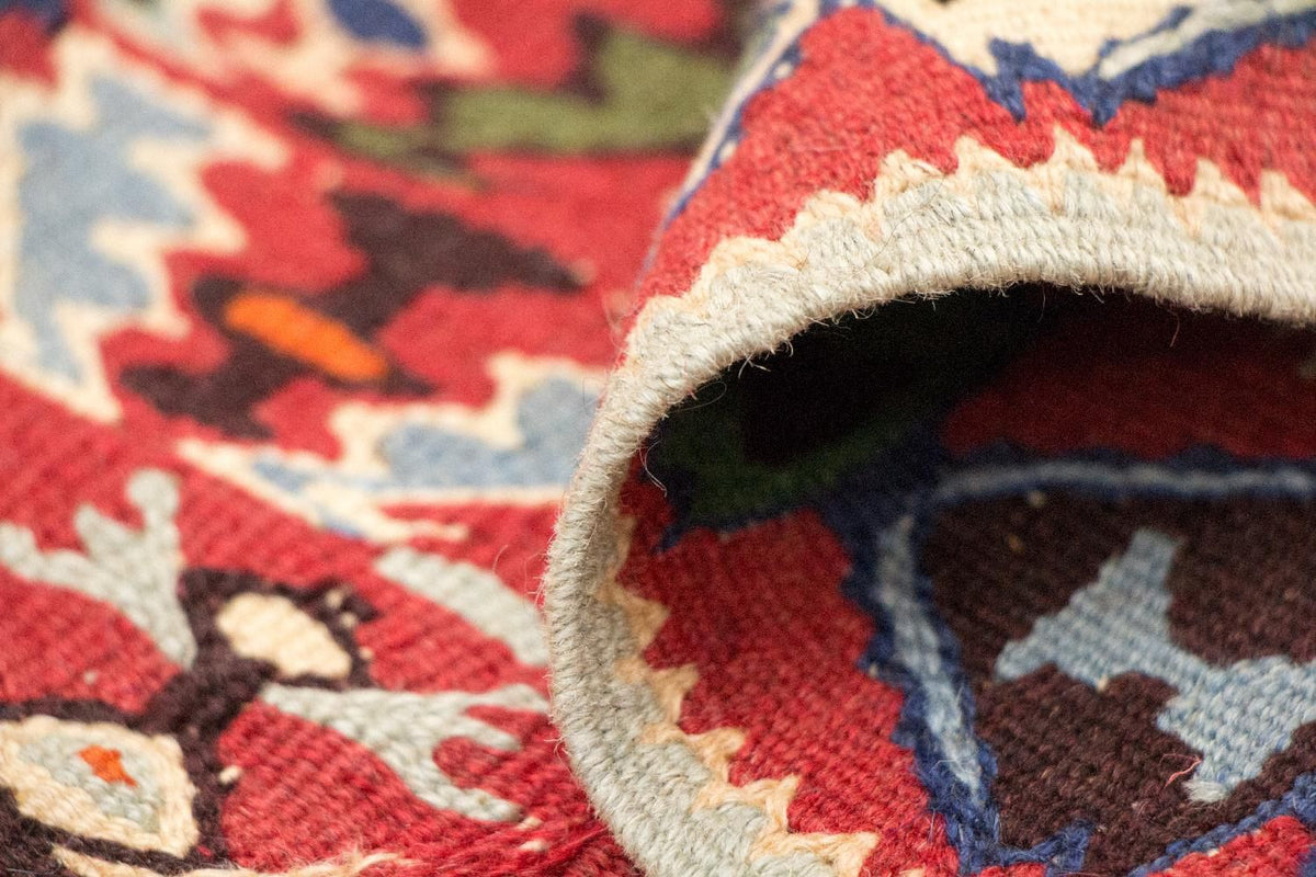 Alfombra Kelim - Antigua - 153 x 119 cm - azul