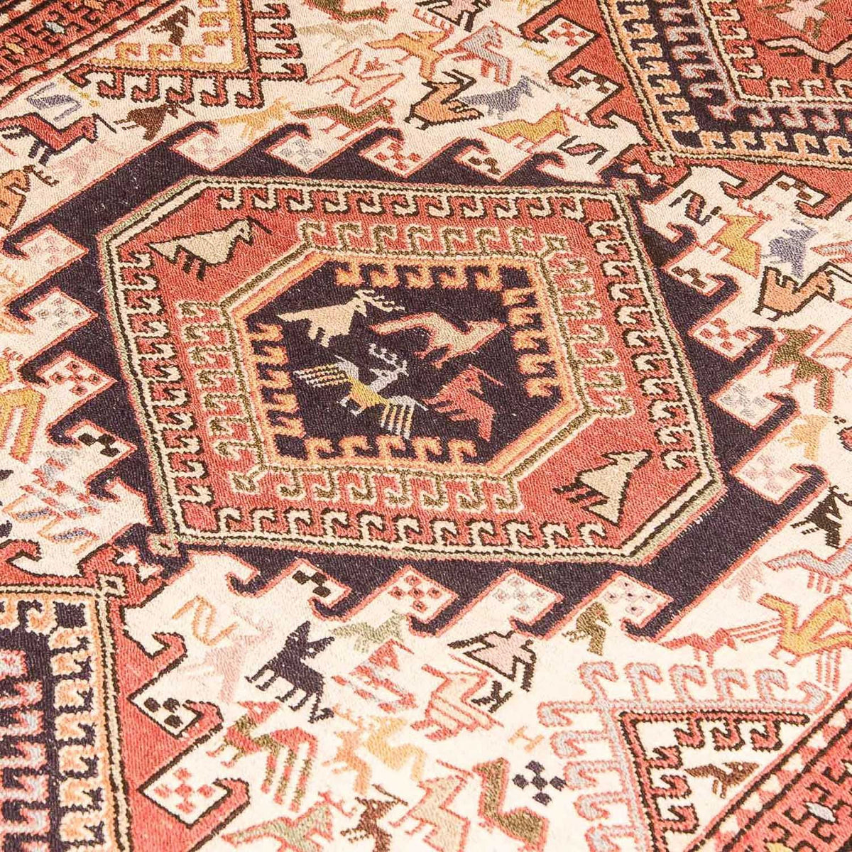 Alfombra Kelim - Oriental - 194 x 122 cm - marrón