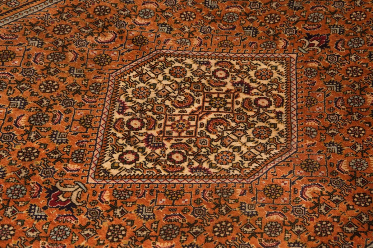 Alfombra persa - Bidjar - 190 x 127 cm - marrón claro