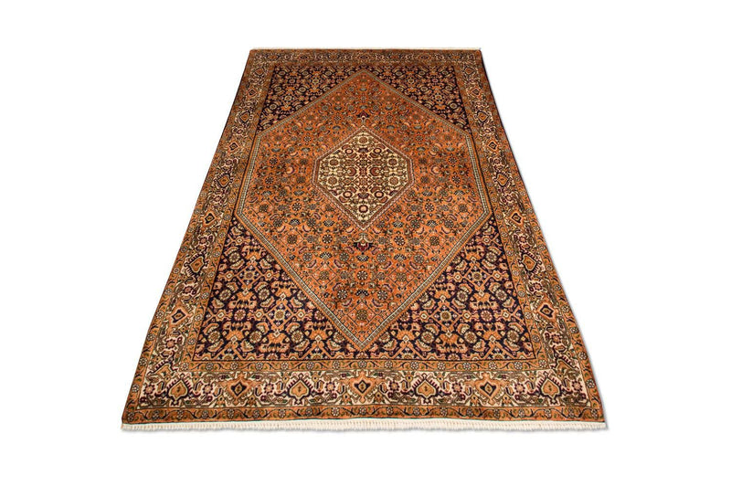 Alfombra persa - Bidjar - 190 x 127 cm - marrón claro