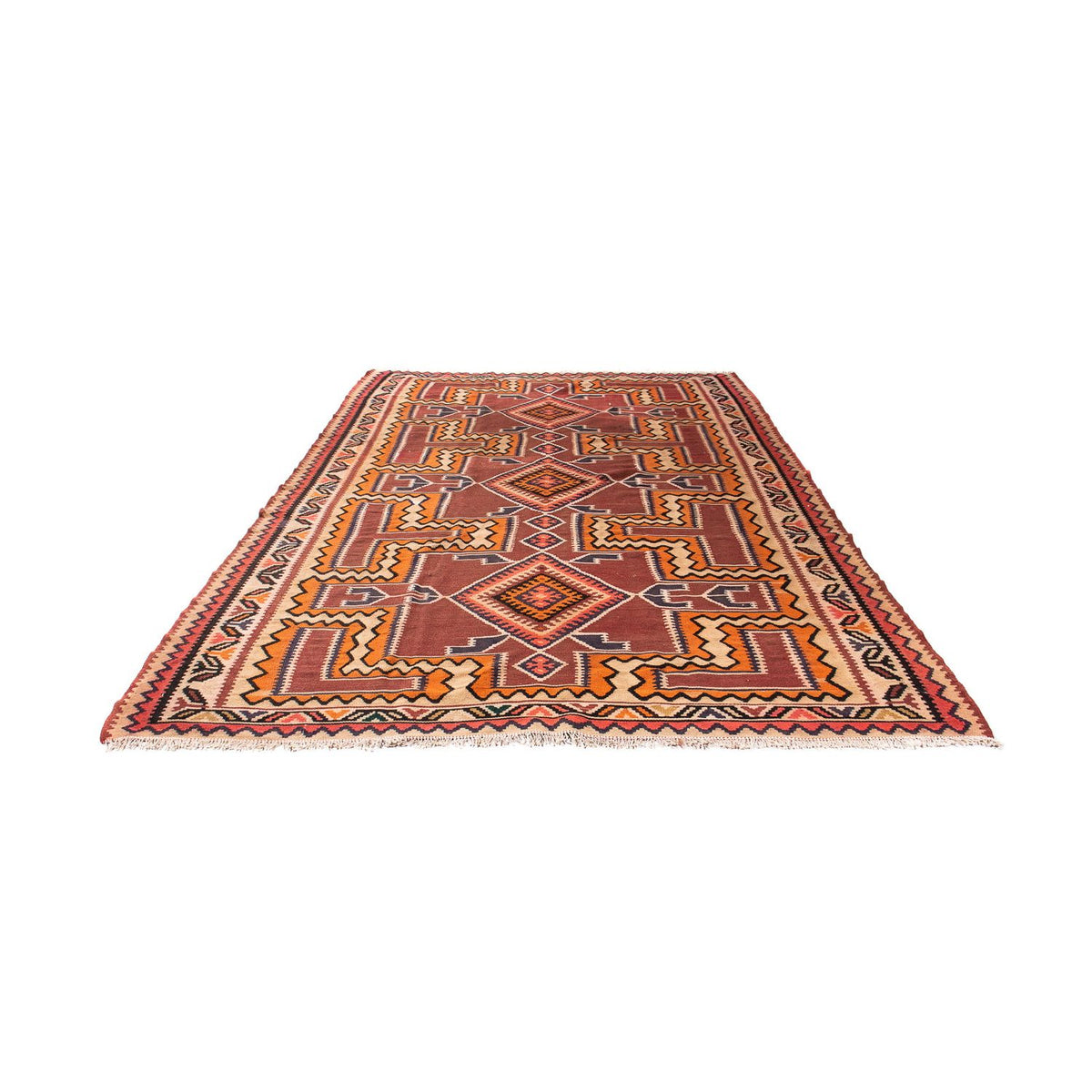 Alfombra Kelim - Antigua - 285 x 180 cm - multicolor