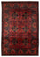 Alfombra afgana - Kunduz - 196 x 124 cm - rojo