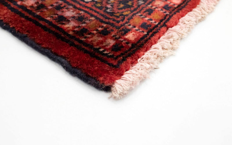 Alfombra Turkaman - 130 x 60 cm - rojo