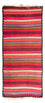 Alfombra de pasillo Alfombra Kelim - Antigua - 340 x 160 cm - multicolor
