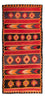 Alfombra de pasillo Alfombra Kelim - Antigua - 325 x 150 cm - multicolor