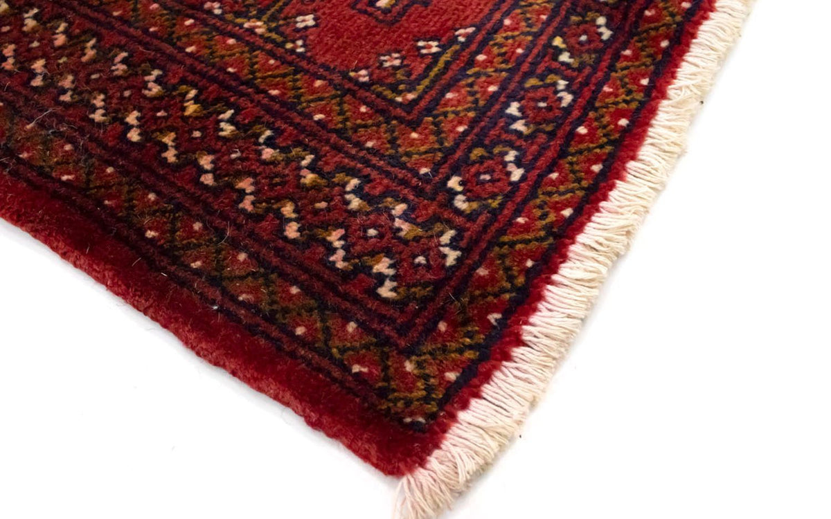 Alfombra Turkaman - 130 x 60 cm - rojo