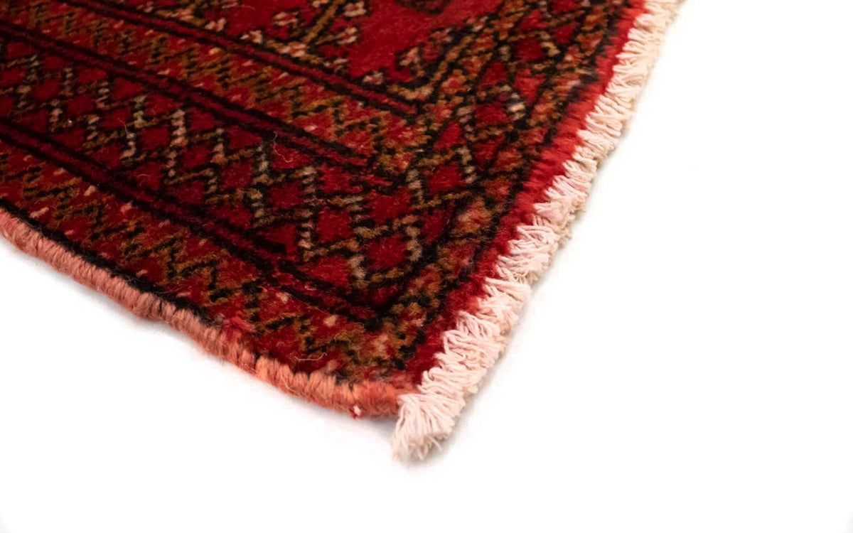 Alfombra Turkaman - 130 x 60 cm - rojo