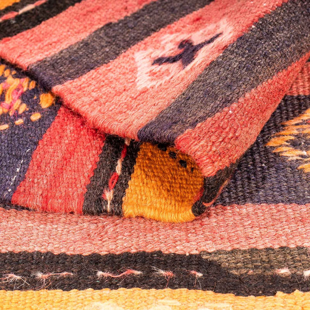 Alfombra Kelim - Antigua - 210 x 150 cm - multicolor