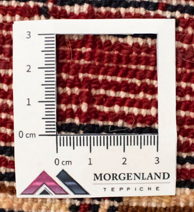 Alfombra Turkaman - 130 x 60 cm - rojo