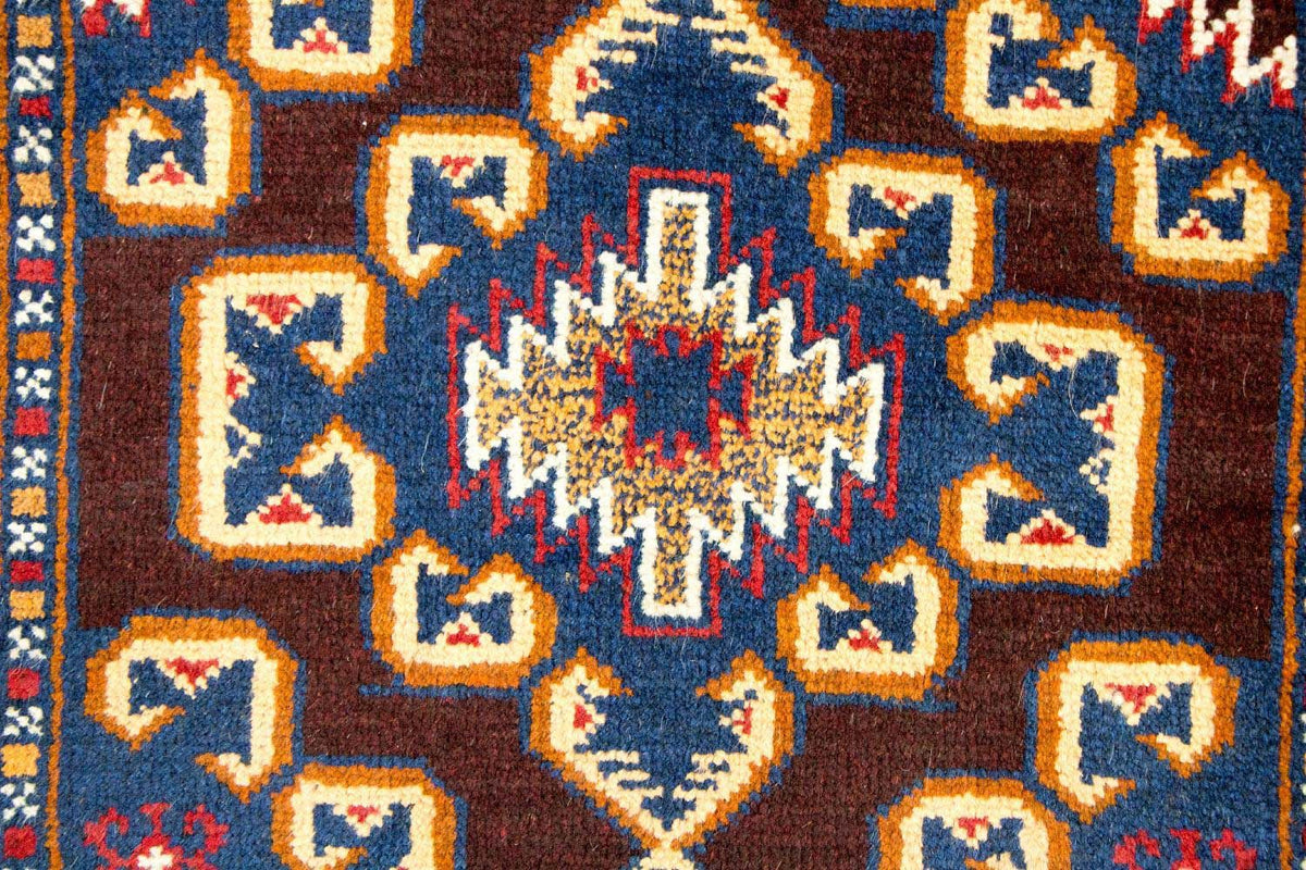 Alfombra Belutsch - 138 x 83 cm - marrón