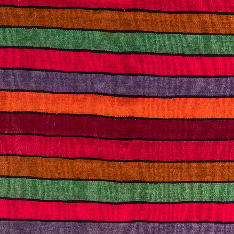 Alfombra de pasillo Alfombra Kelim - Antigua - 350 x 185 cm - multicolor