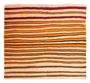 Alfombra Kelim - Antigua - 145 x 130 cm - multicolor