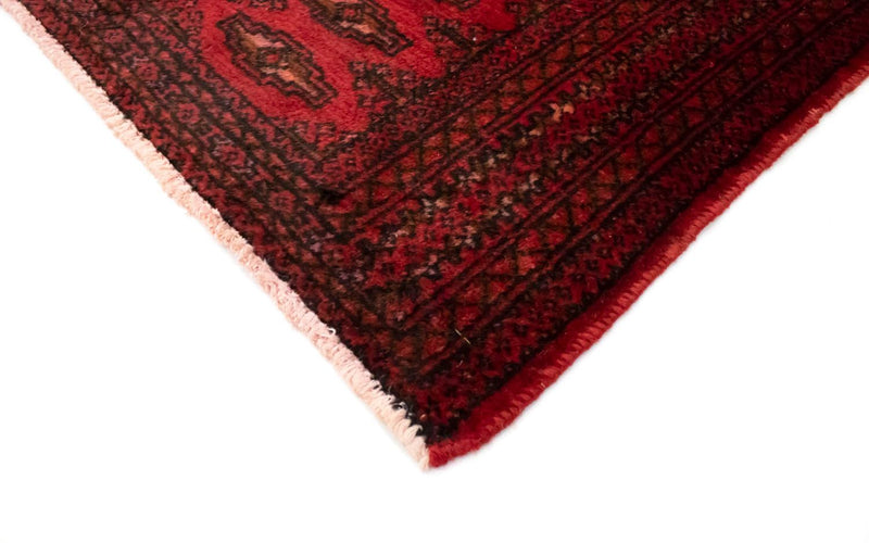 Alfombra Turkaman - 130 x 60 cm - rojo