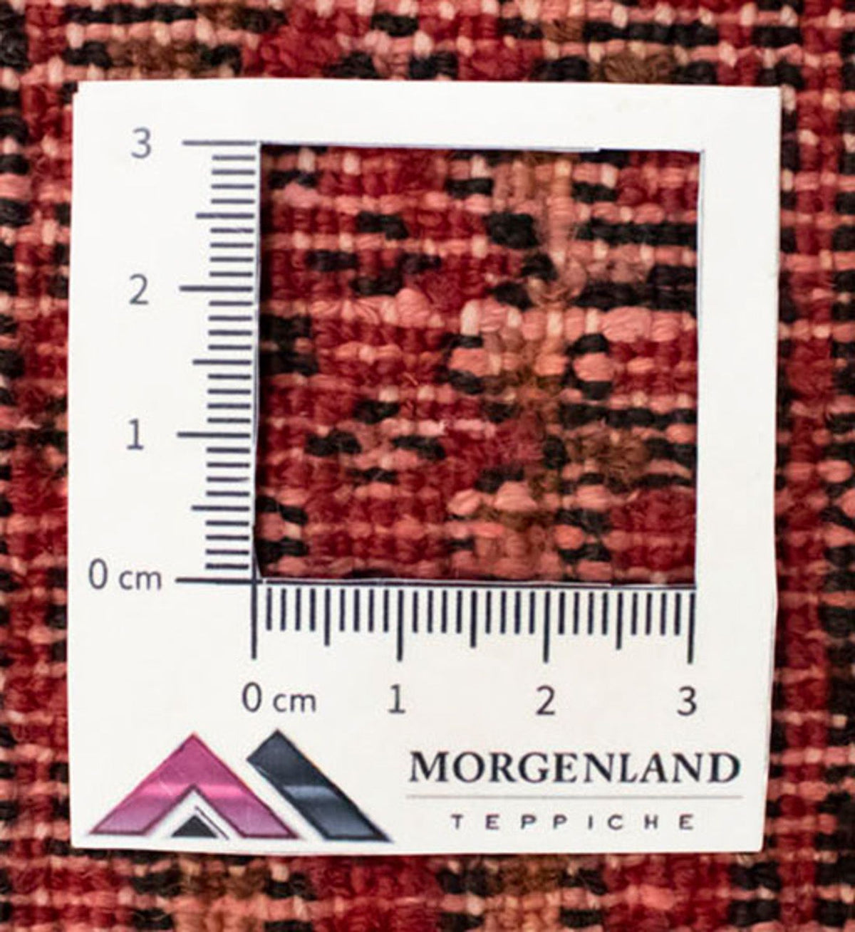 Alfombra Turkaman - 130 x 60 cm - rojo