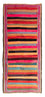 Alfombra de pasillo Alfombra Kelim - Antigua - 340 x 140 cm - multicolor