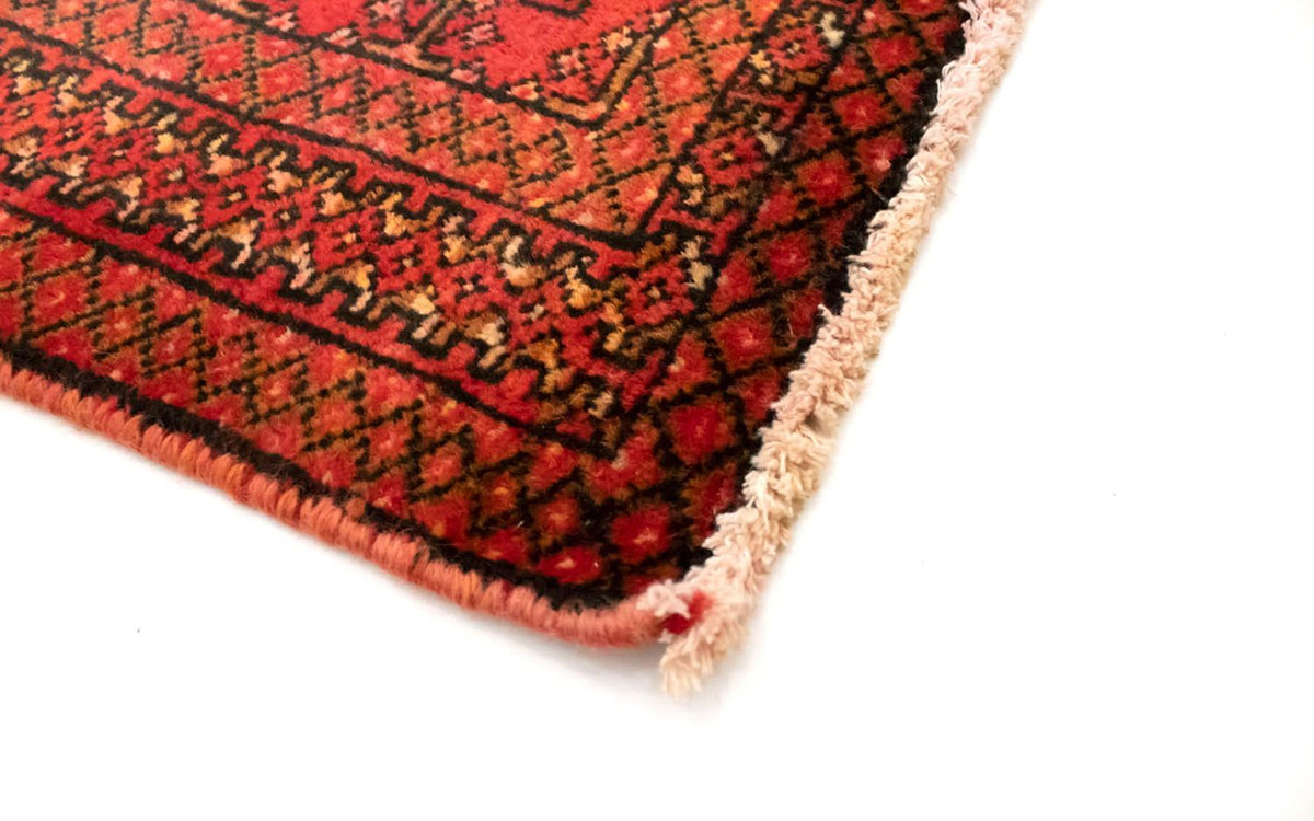 Alfombra Turkaman - 130 x 60 cm - rojo