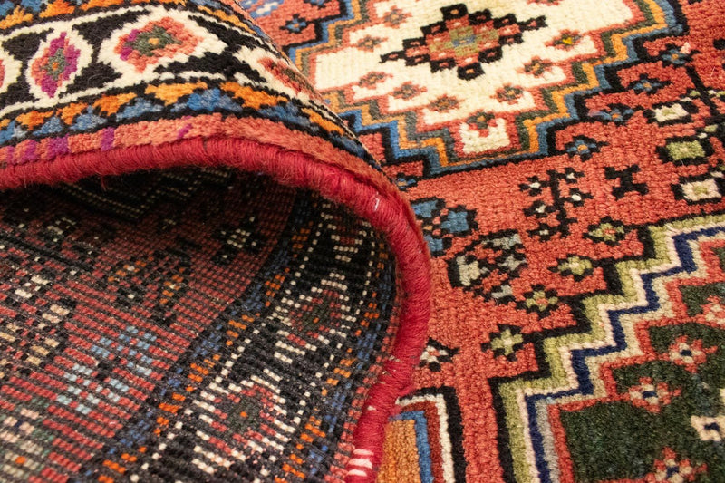 Alfombra persa - Nómada - 144 x 100 cm - rojo