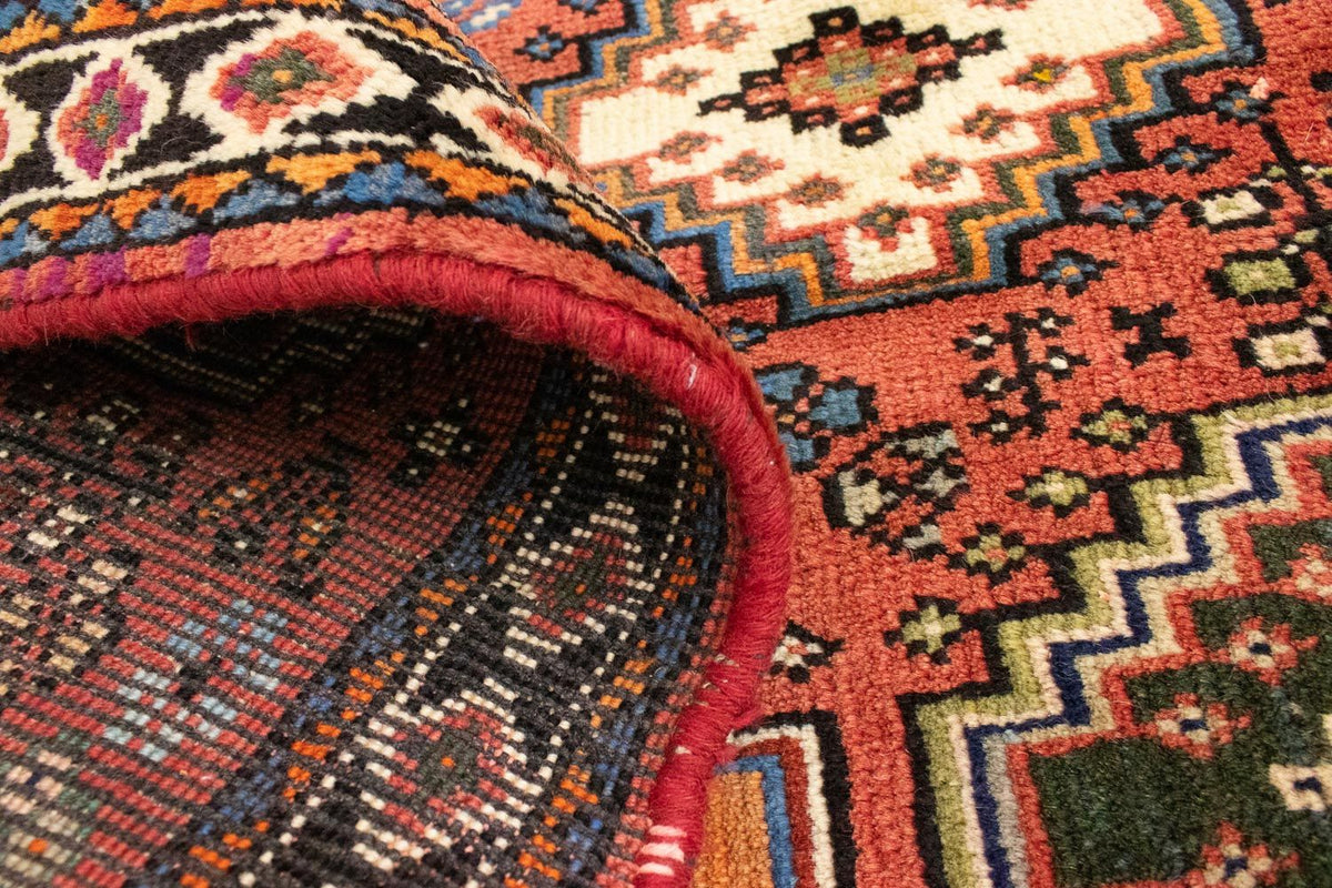 Alfombra persa - Nómada - 144 x 100 cm - rojo