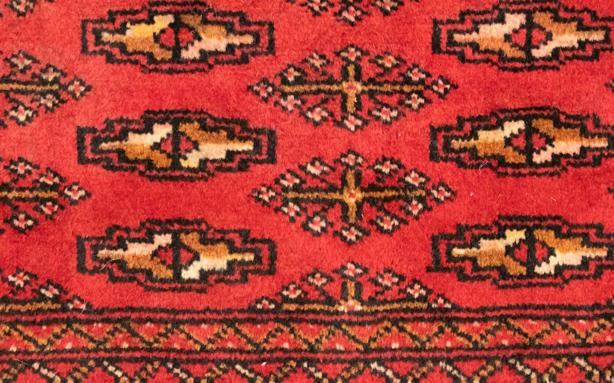 Alfombra de pasillo Alfombra Turkaman - 100 x 50 cm - rojo